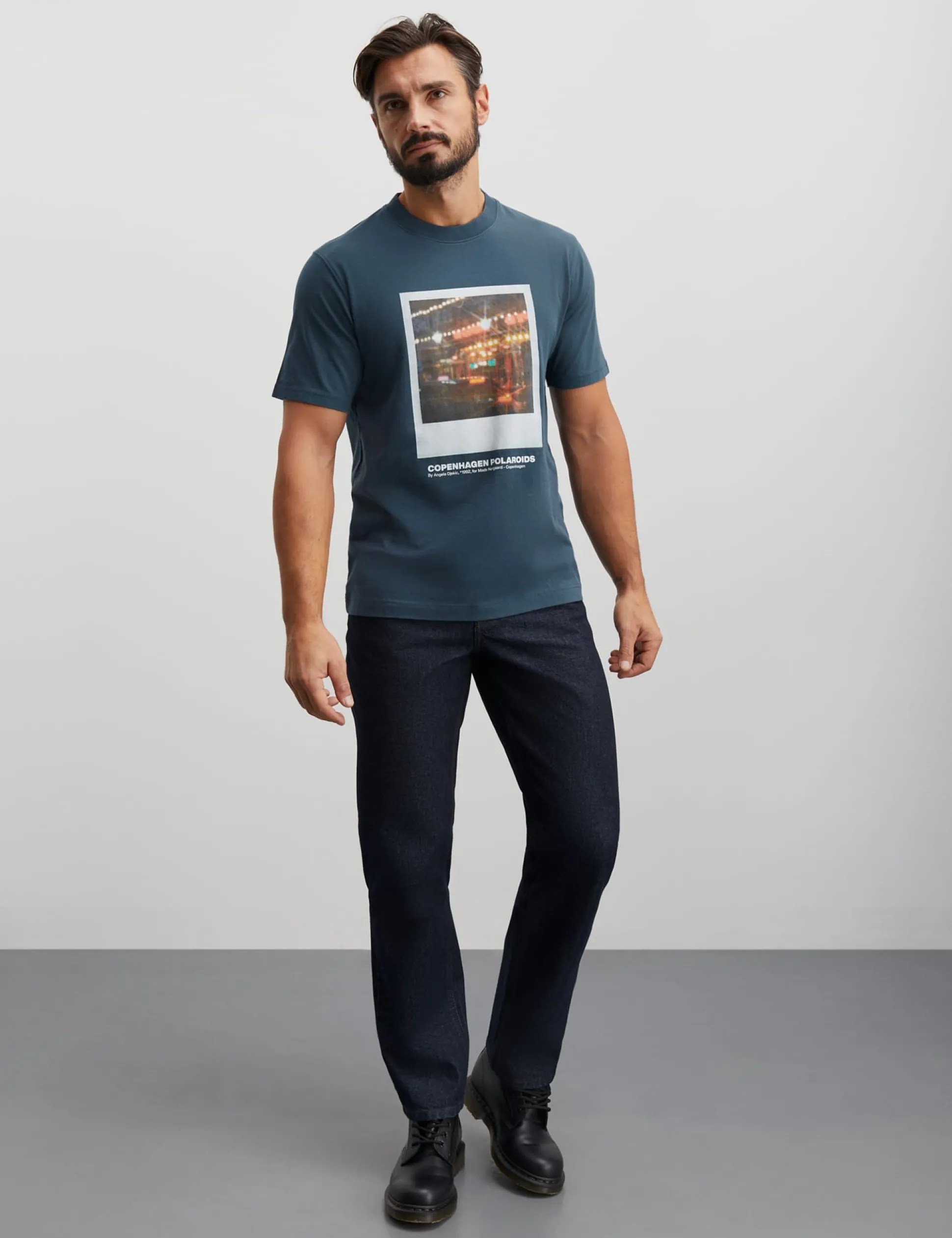 Cotton Jersey Frode Poloroide Tee