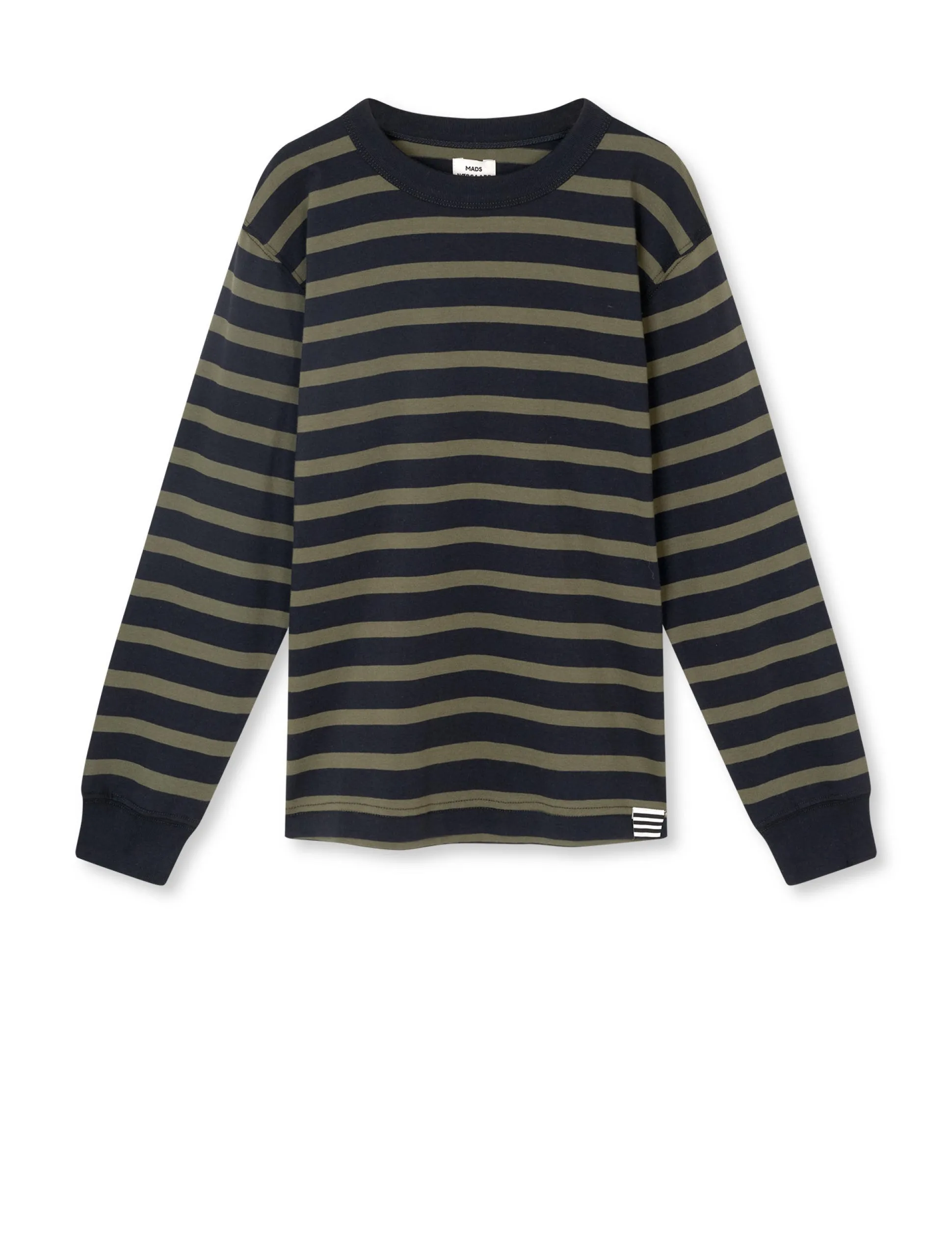 Cotton Jersey Stripe Carlito Tee LS