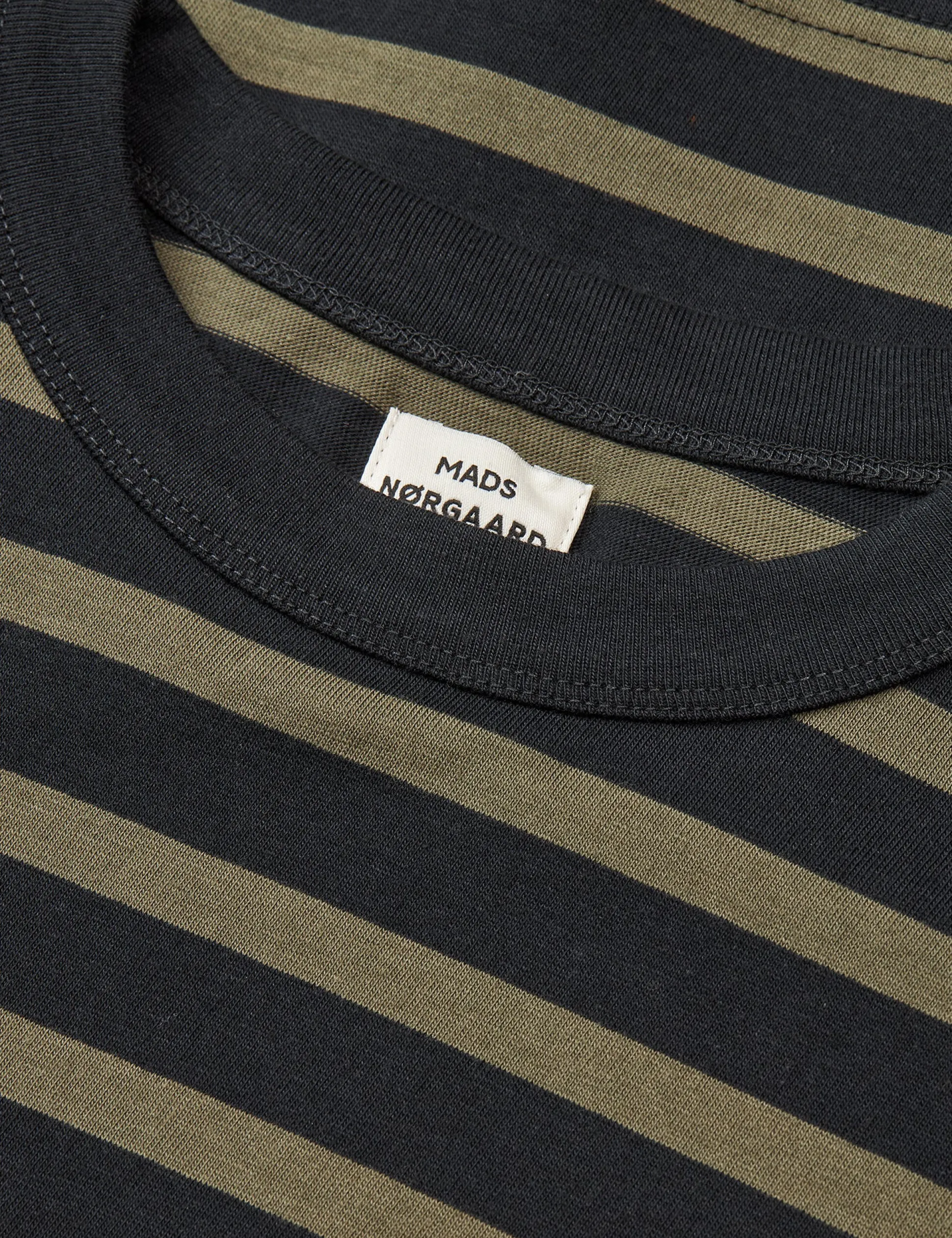 Cotton Jersey Stripe Carlito Tee LS
