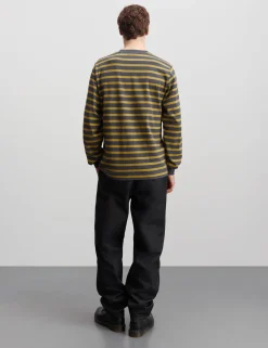 Cotton Jersey Stripe Frode Tee LS