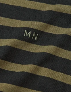 Cotton Jersey Stripe Frode Tee LS