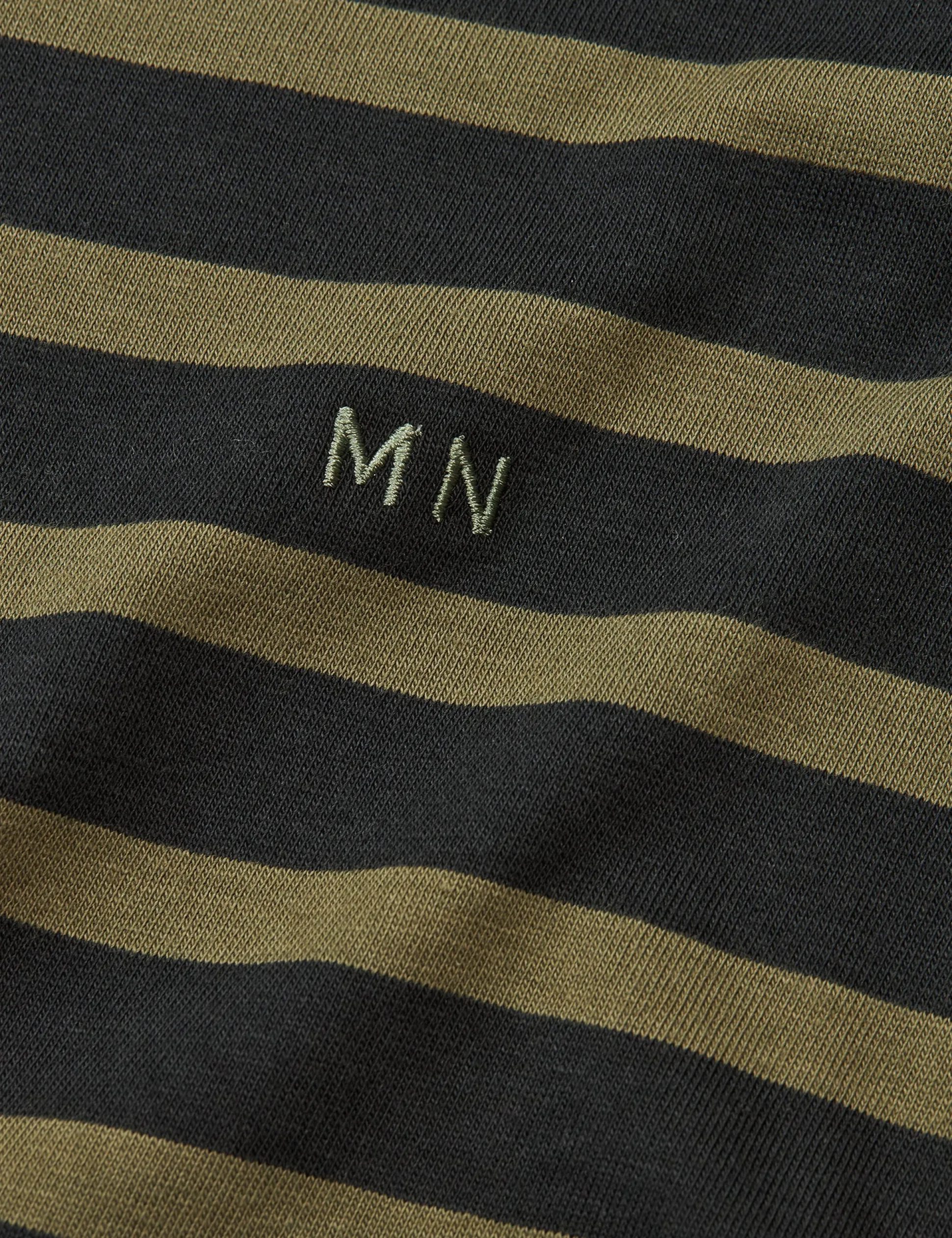Cotton Jersey Stripe Frode Tee LS