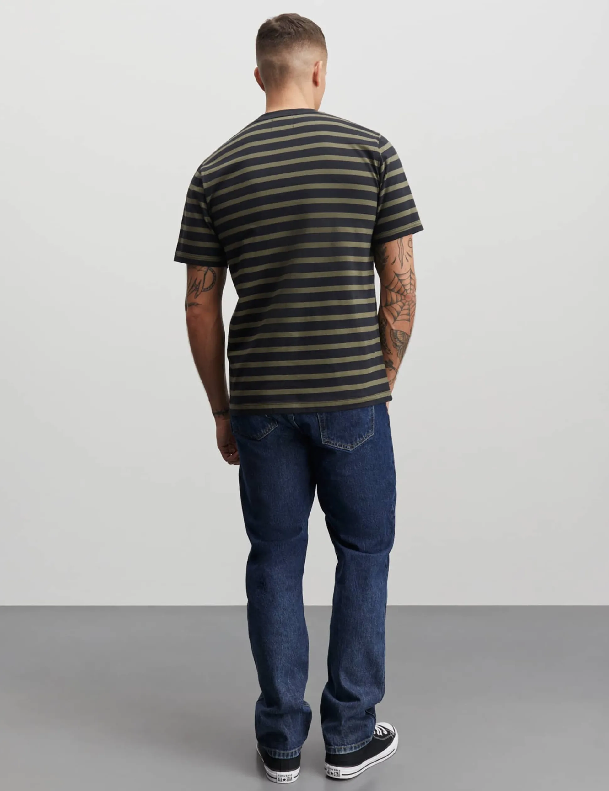 Cotton Jersey Stripe Frode Tee
