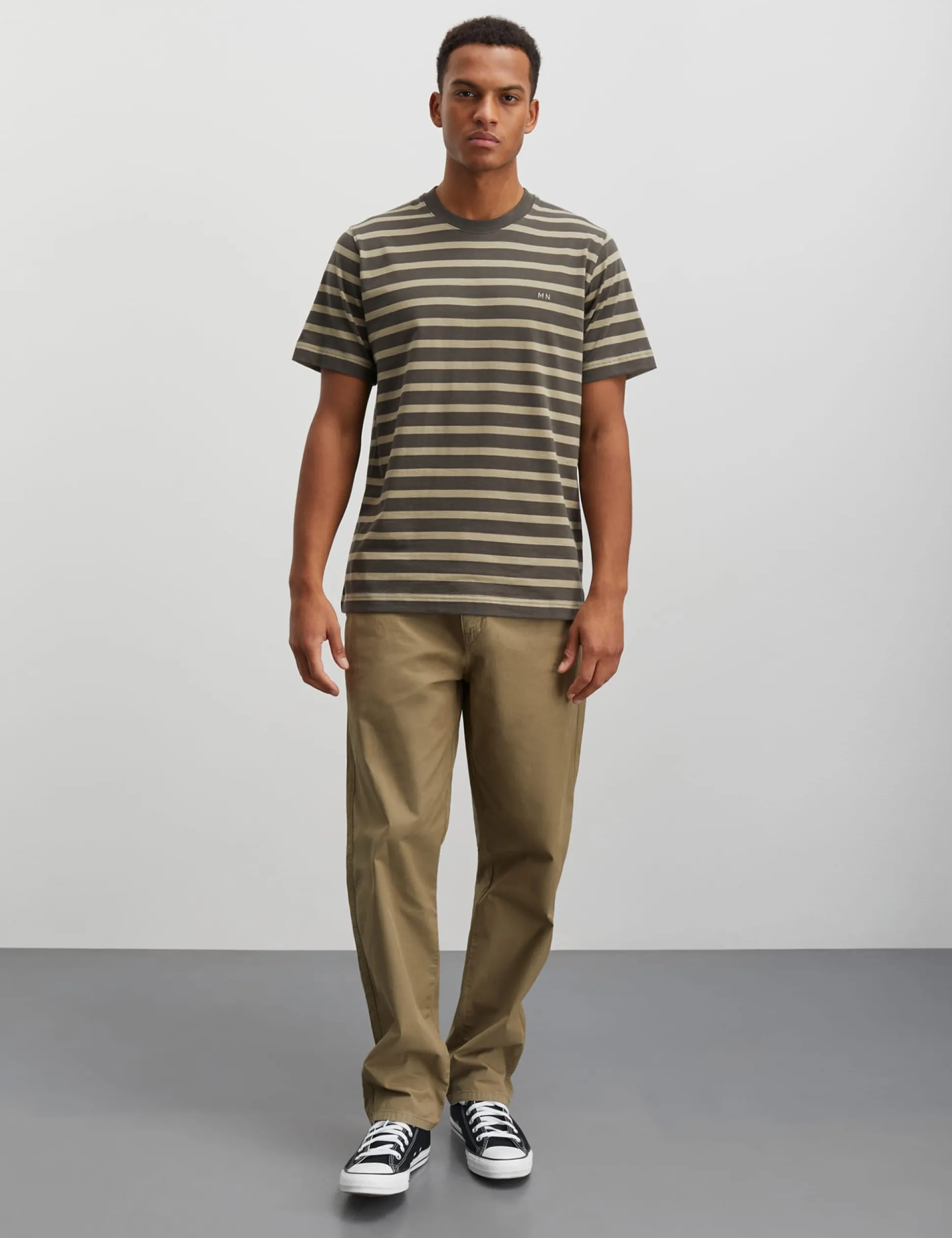 Cotton Jersey Stripe Frode Tee