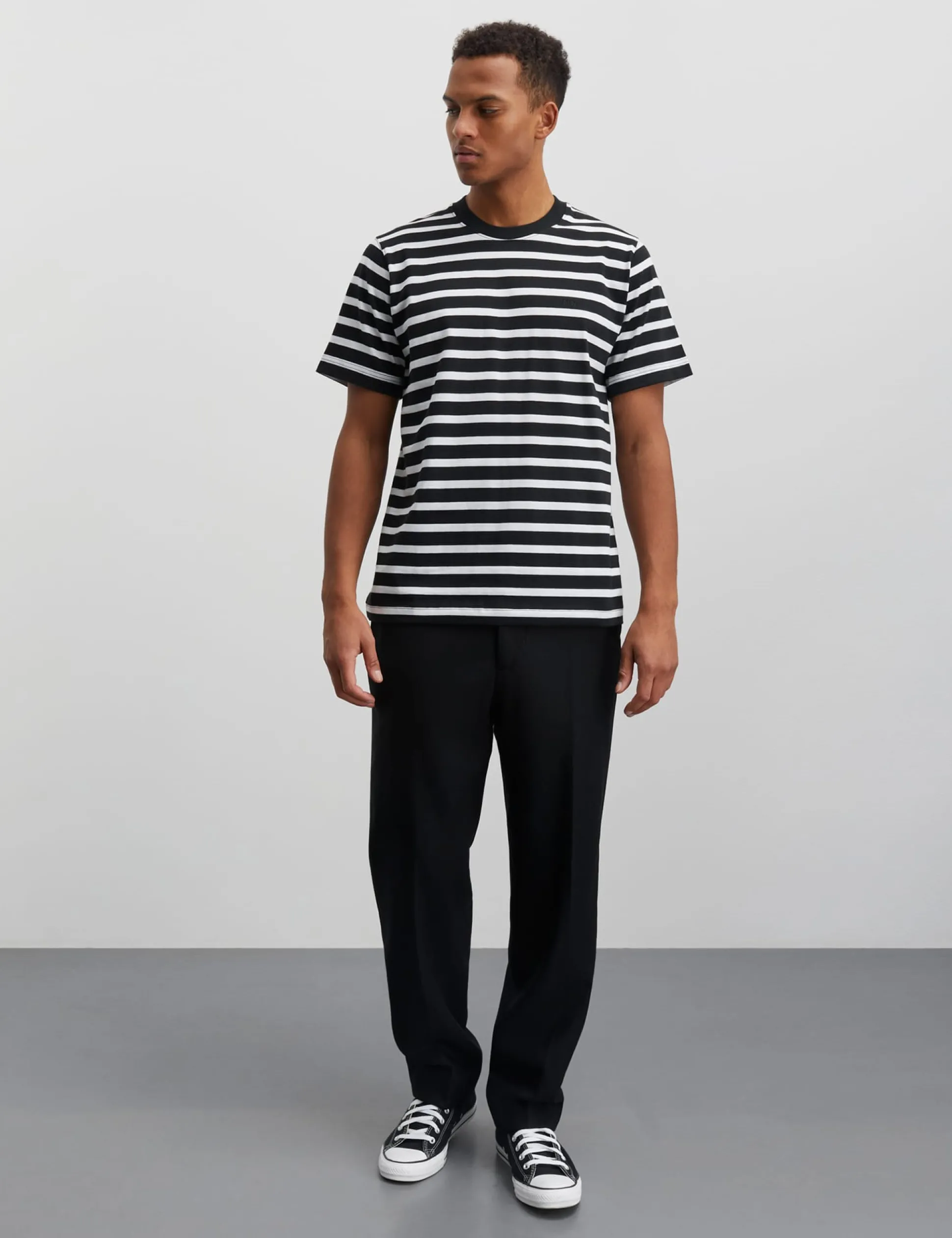 Cotton Jersey Stripe Frode Tee
