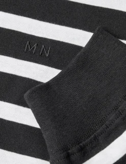 Cotton Jersey Stripe Frode Tee LS