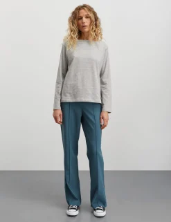 Crisp Jersey Silke Tee LS