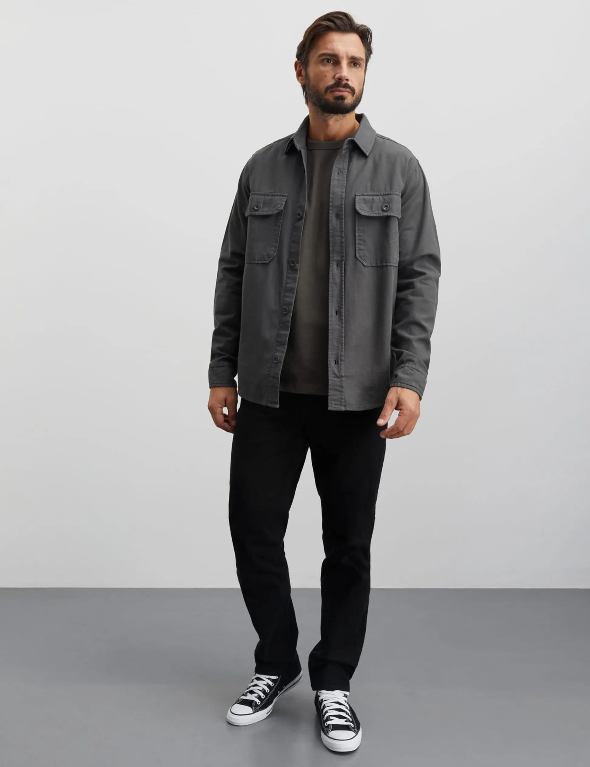 Dyed Canvas Skyler Shirt
