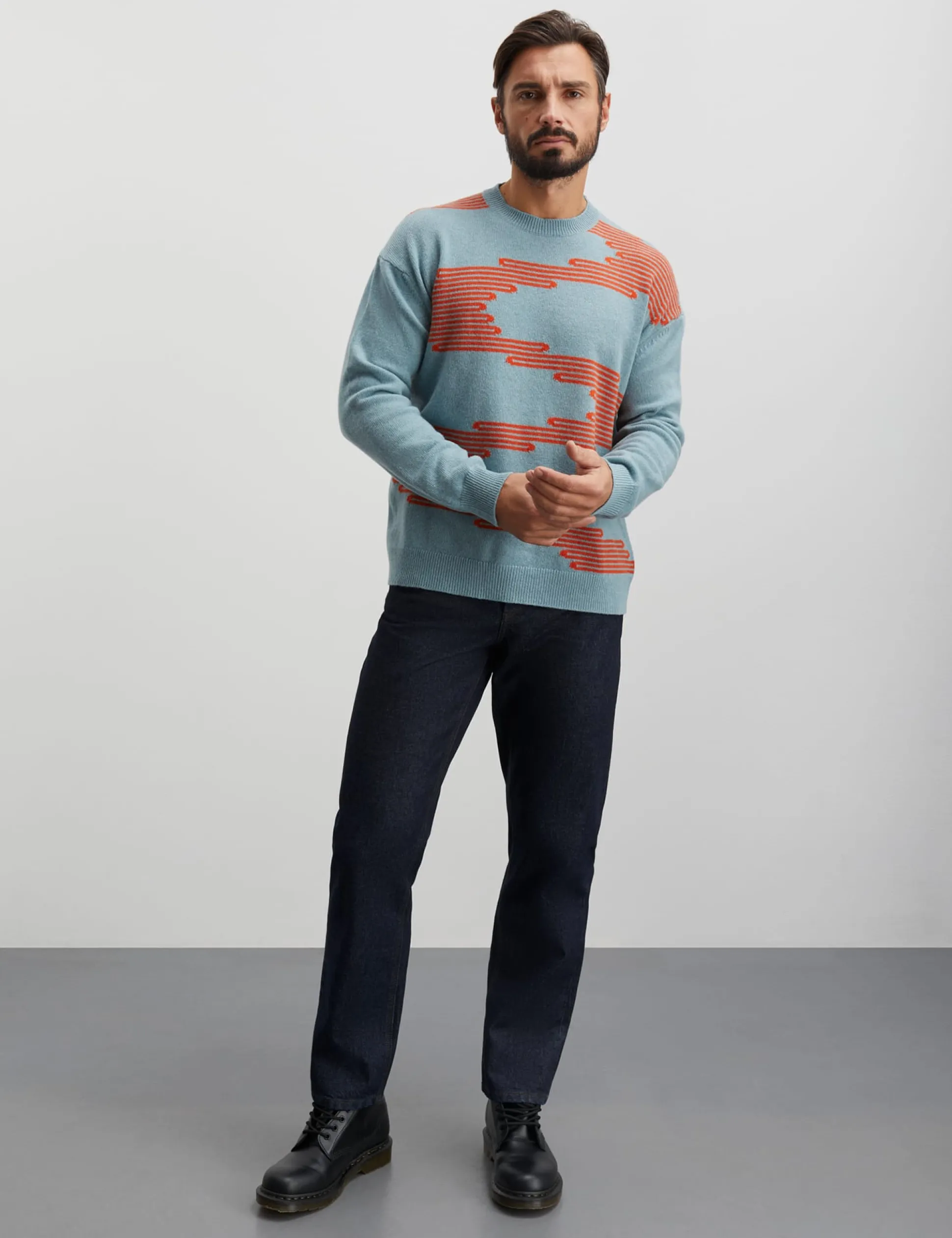 Eco Wool Vilhelm Lines Knit