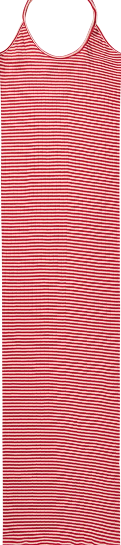 NPS Strap Dress Fine Stripe