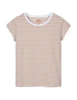 Organic Jersey Stripe Teasy Tee FAV