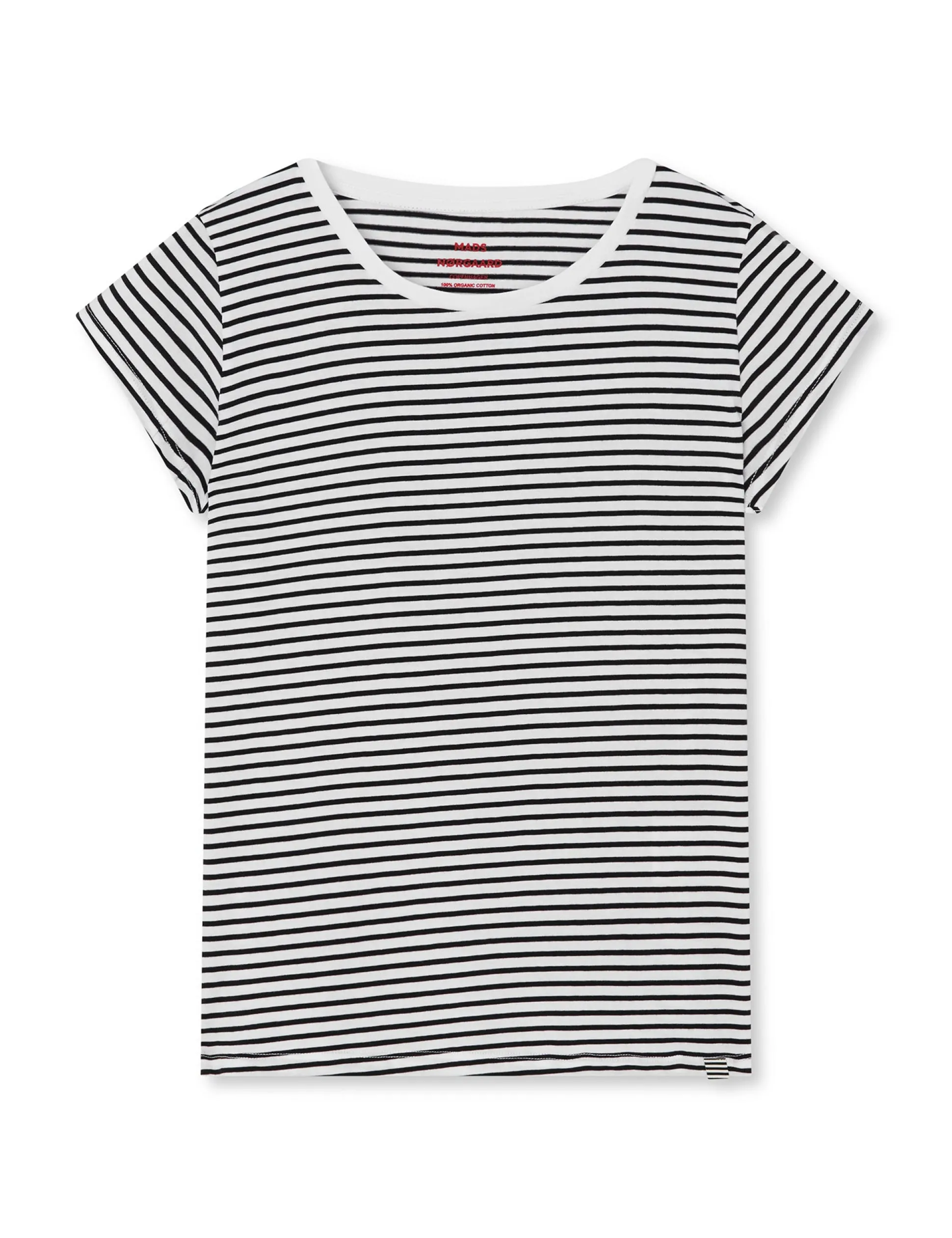 Organic Jersey Stripe Teasy Tee FAV