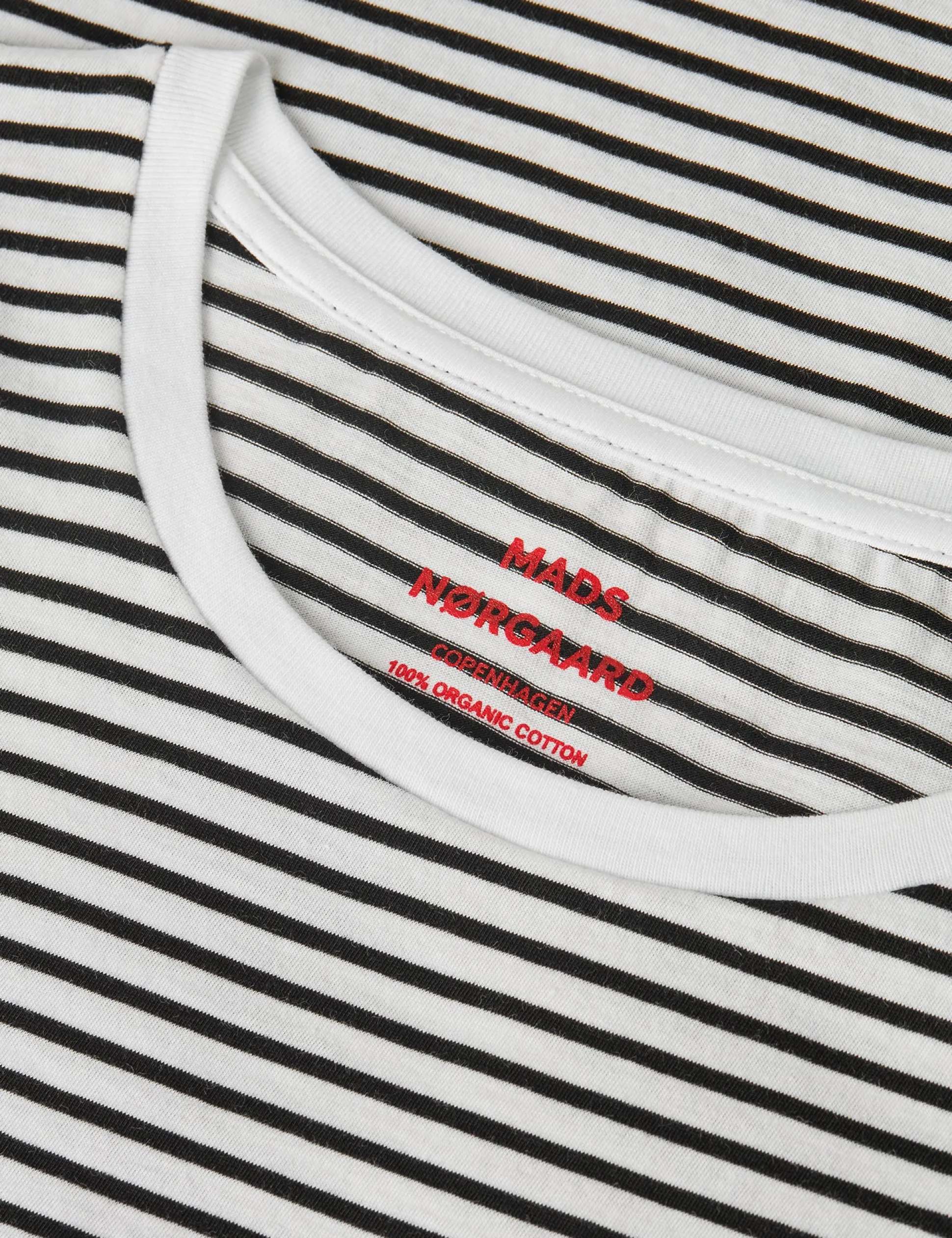 Organic Jersey Stripe Teasy Tee FAV