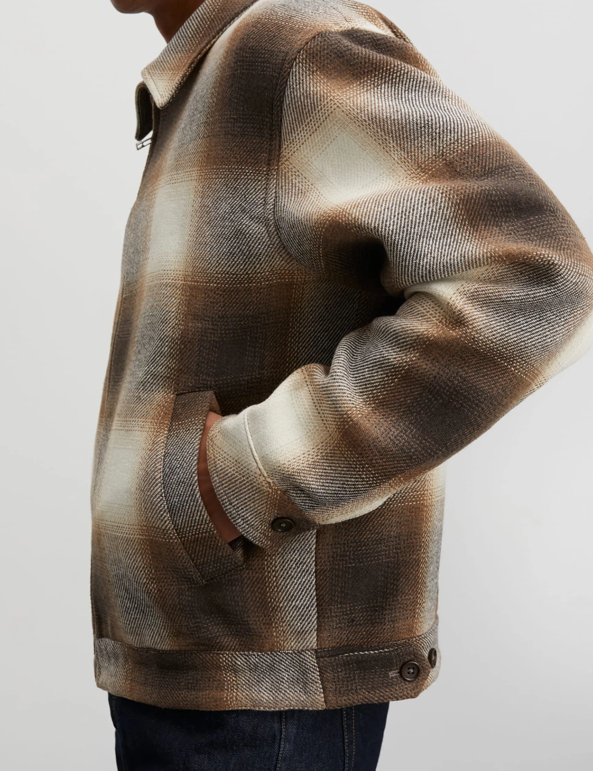 Shadow Check Norton Jacket
