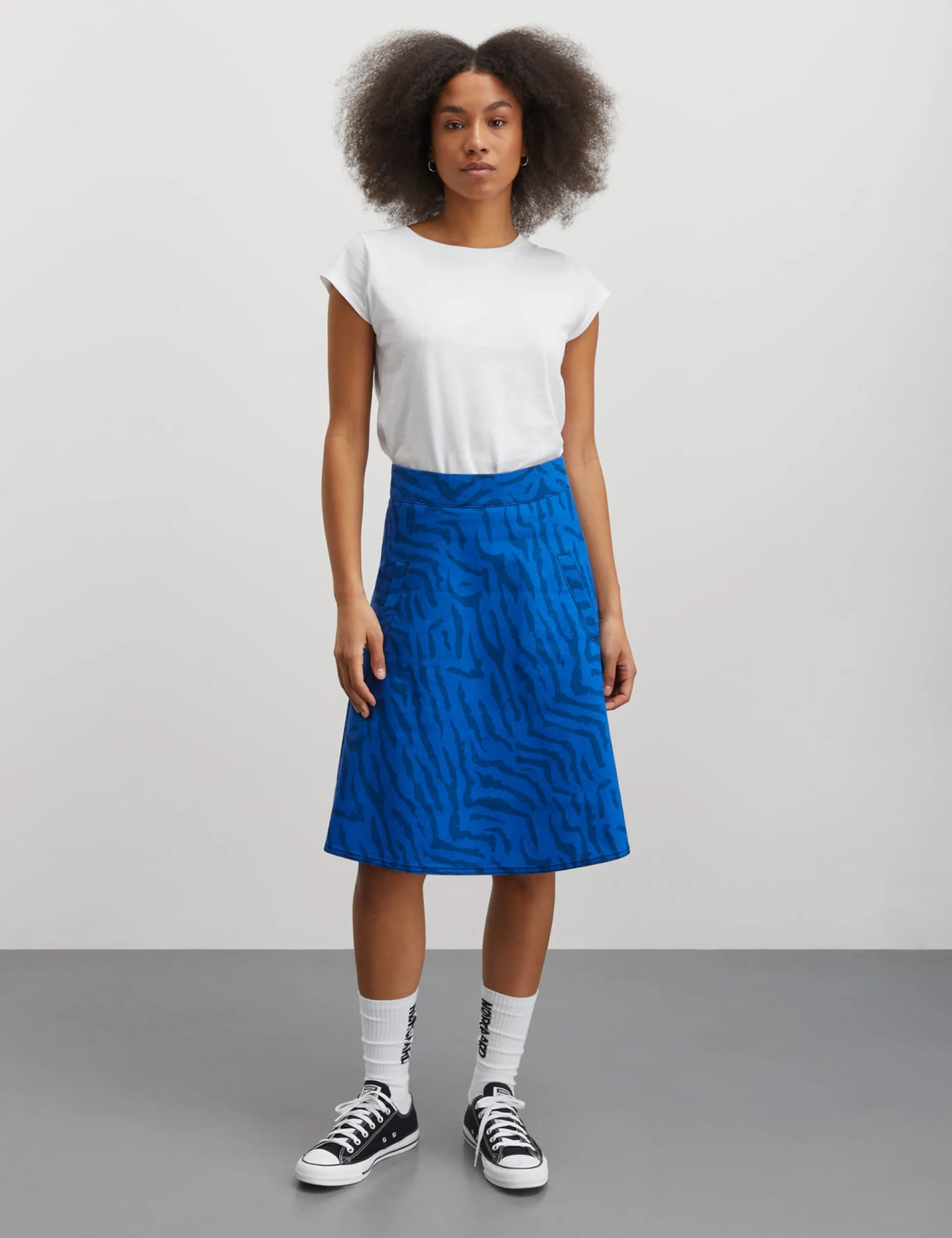 Sketch Denim Stelly Skirt