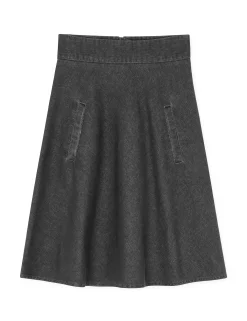 Soft Denim Stelly Skirt