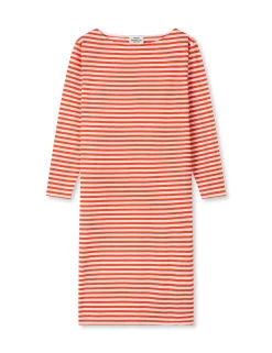 Soft Single Stripe Sille Dress