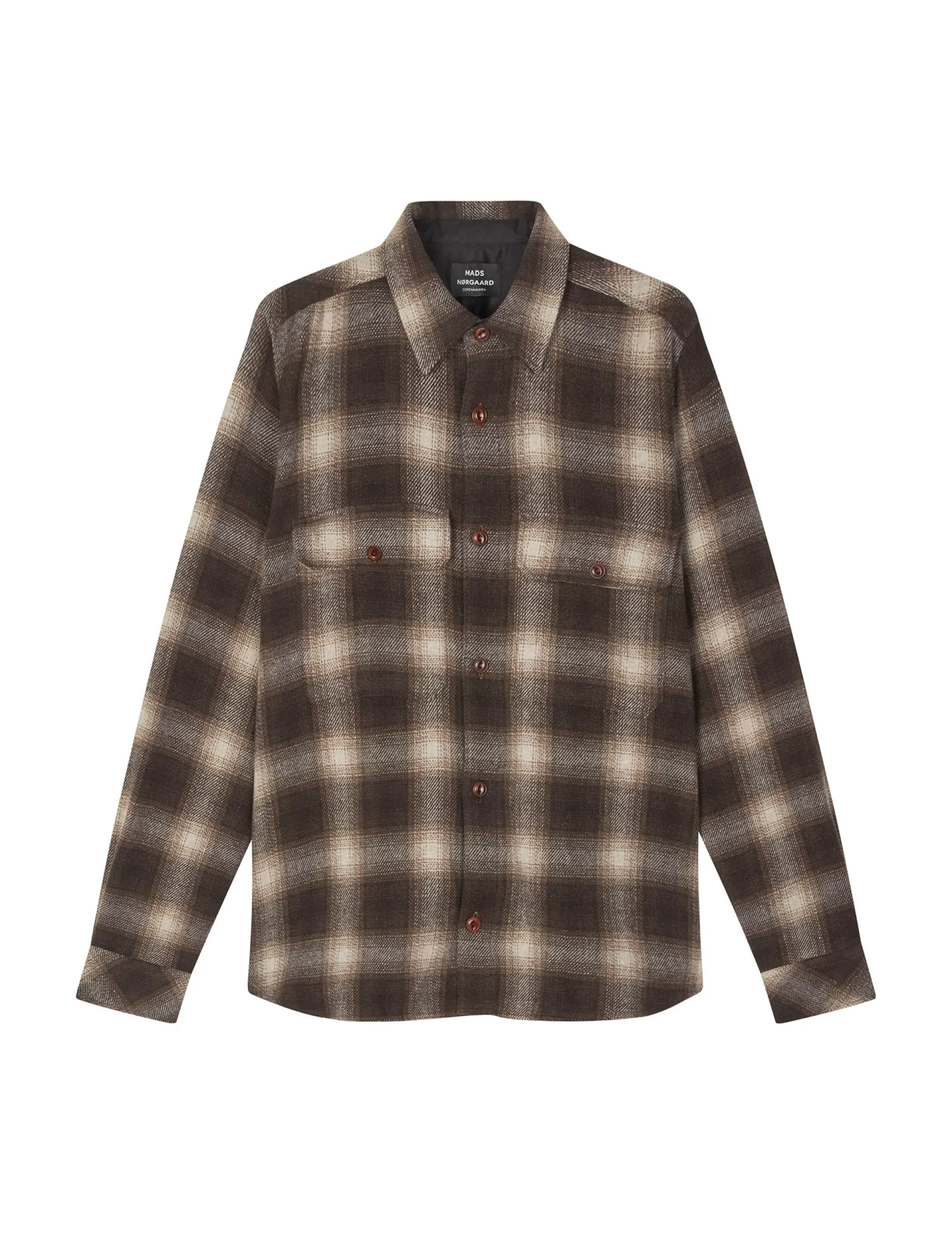 Soft Wool Noah Check Shirt