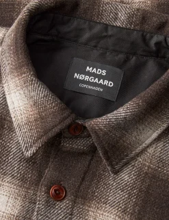Soft Wool Noah Check Shirt