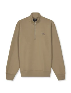 Standard Half Zip Logo Sweat