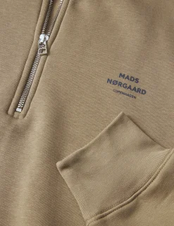 Standard Half Zip Logo Sweat