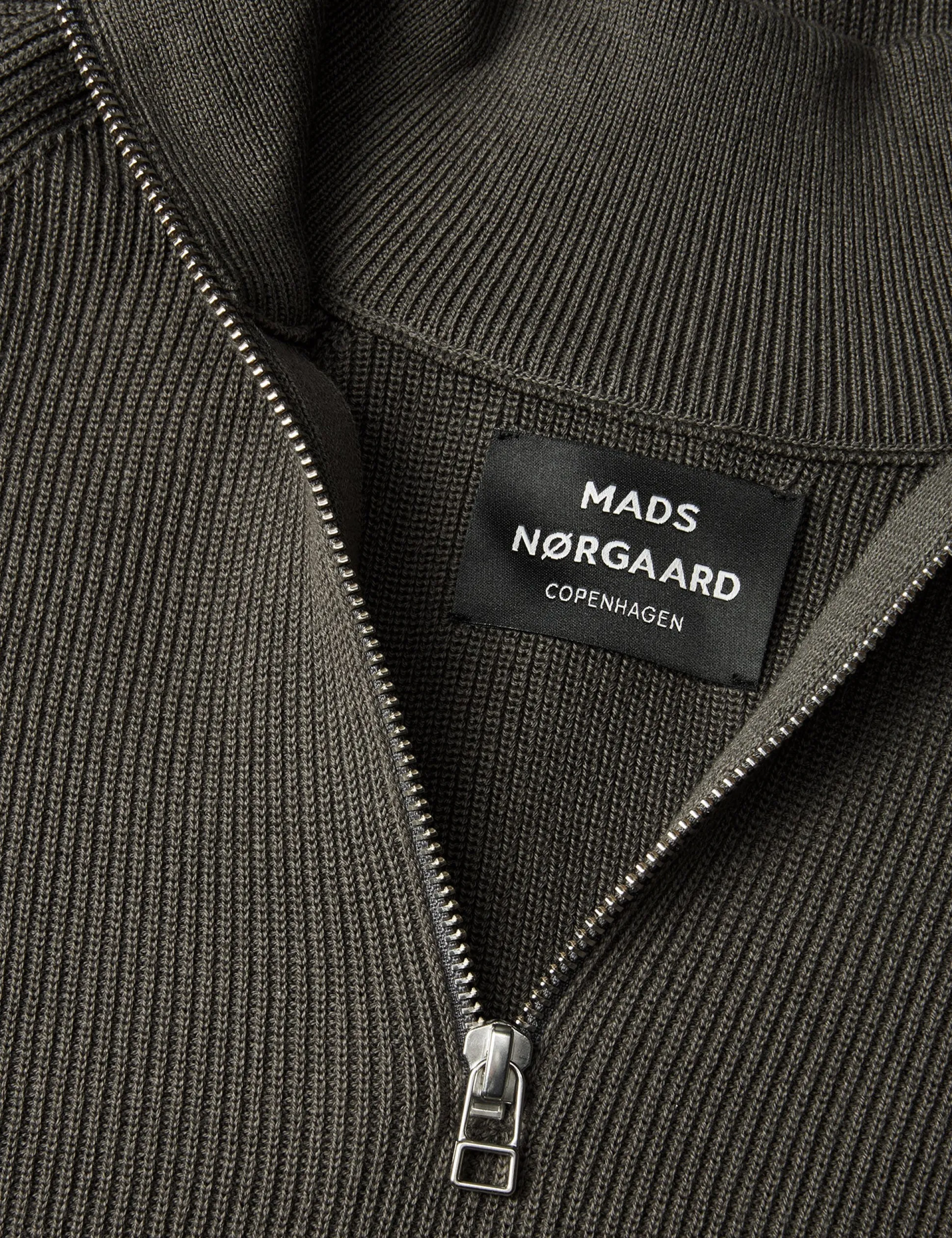 Tight Cotton Rune Half Zip Knit