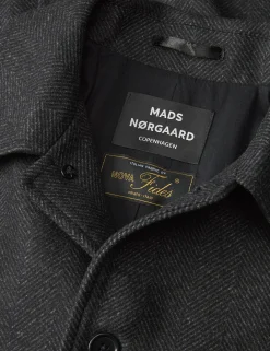 Wool Herringbone Curtis Coat