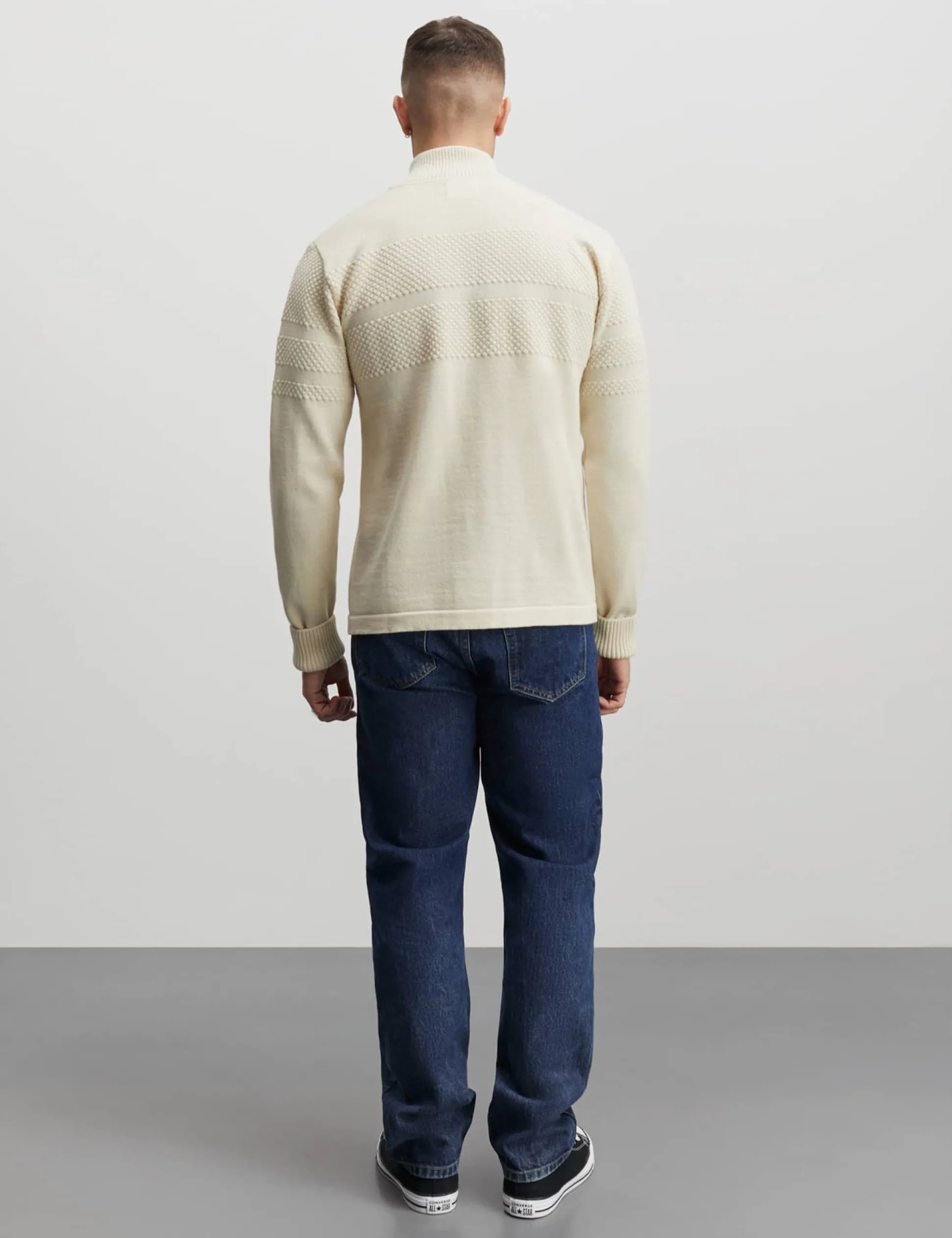 Wool Klemens Half Zip Knit