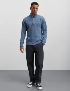 Wool Klemens Half Zip Knit