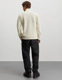 Wool Klemens Zip Knit