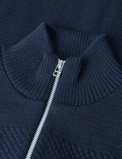 Wool Klemens Zip Knit
