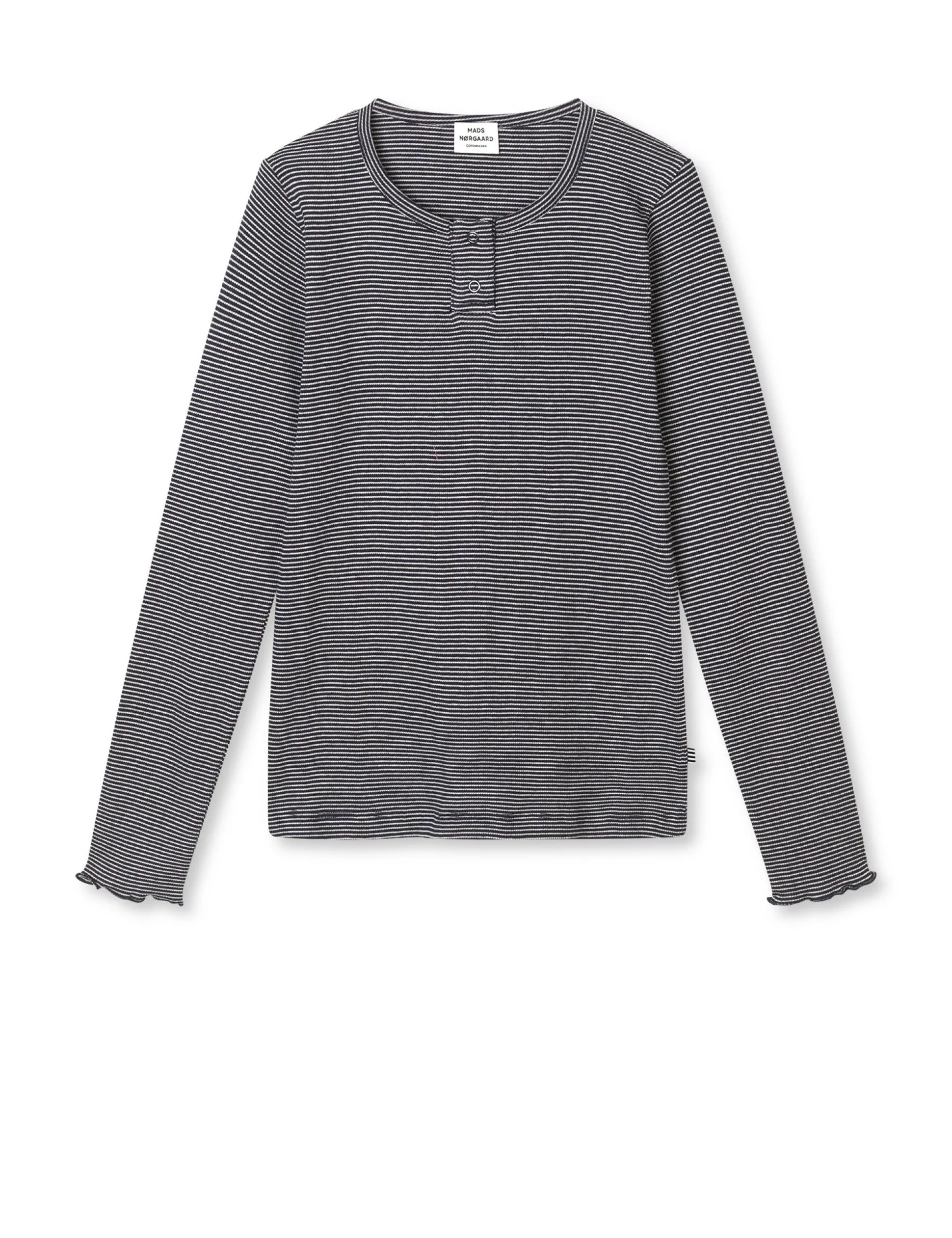 2x2 Cotton Stripe Tala Tee LS